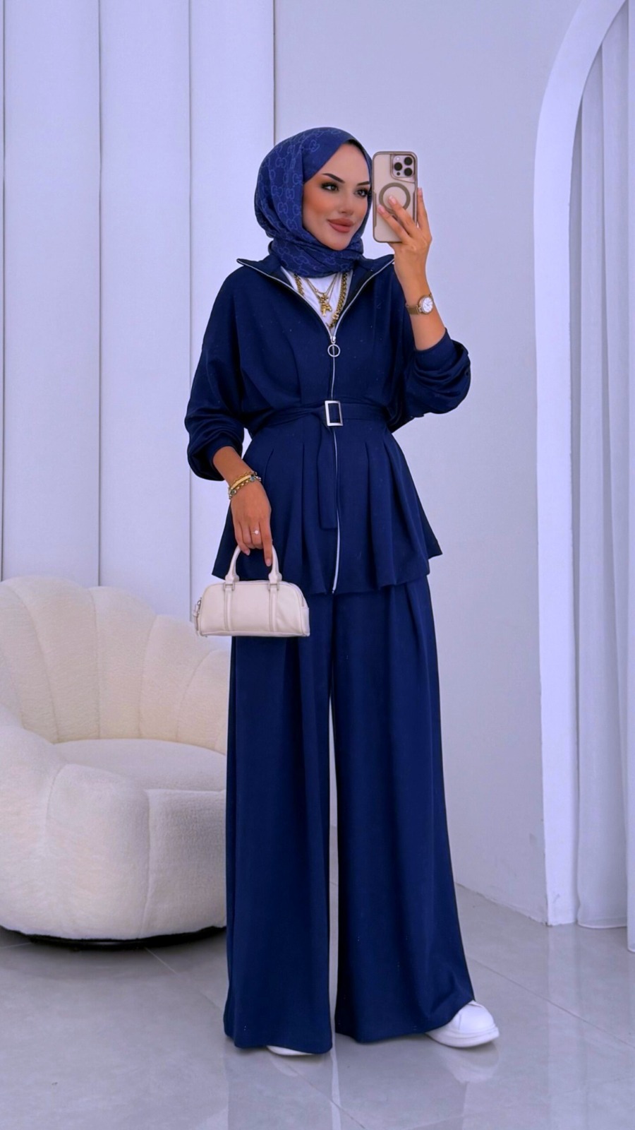 OYSH MUADİL KEMERLİ 2Lİ TAKIM-SAKS ek resim